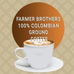 Farmer Brothers 100% Colombian Ground Coffee (40 Bags/2 Oz) -Coffee Drinks Shop 2 2