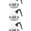 BUNN® BUNN 06100.0101: Easy Pour® Coffee Decanter, 3 Pack 1 BUNN® BUNN 06100.0101: Easy Pour® Coffee Decanter, 3 Pack -Coffee Drinks Shop 3 black easy pour 2nd