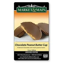 Market & Main® Chocolate Peanut Butter Cup Flavored Coffee (6 Bags/12 Oz) -Coffee Drinks Shop 41raklw6s2l 1