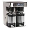 BUNN® Bunn 53200.0100 ICB Twin Infusion Series Stainless Steel Automatic Coffee Brewer - 120/240V, 6000W 2 BUNN® Bunn 53200.0100 ICB Twin Infusion Series Stainless Steel Automatic Coffee Brewer - 120/240V, 6000W -Coffee Drinks Shop 53200.0100 icb twin stainless tf servers 1