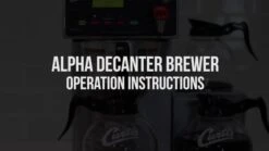Curtis ALP1GT12A000 Alpha® G3 Decanter 1 Station With 1 Lower Warmer - 120V -Coffee Drinks Shop 688985652 da1749fa581329cd827d7cfab978ab6eb8286736b6cc1cfc64dec570ff1f52be d 640