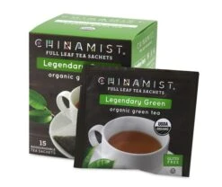 China Mist - Legendary Green Organic Black Full Leaf Tea Sachet, 6 Boxes 15 Count -Coffee Drinks Shop 6p 209 cm legendarygreen 15ct b 1 1 1