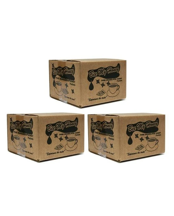 Bee My Honey Pure Granulated Honey, 3 Boxes (300 Packets Ea.) 3 Bee My Honey Pure Granulated Honey, 3 Boxes (300 Packets Ea.)