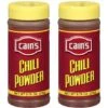 Cain's Chili Powder, 2 Bottle 9.75 Oz Each 2 Cain's Chili Powder, 2 Bottle 9.75 Oz Each -Coffee Drinks Shop Cains Chili Powder 2 bottles 9 75 oz each 2nd