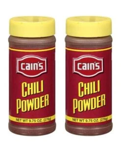 Cain's Chili Powder, 2 Bottle 9.75 Oz Each
