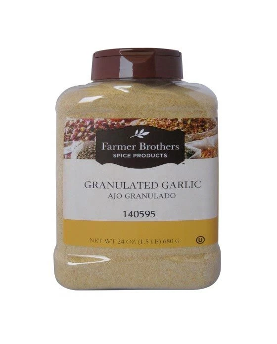 Farmer Brothers Granulated Garlic (1 Bottle/1.5 Lb) 3 Farmer Brothers Granulated Garlic (1 Bottle/1.5 Lb)