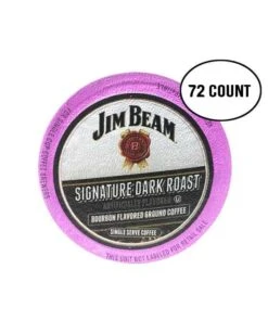 Jim Beam Dark Roast K-cup Single Serve Coffee, 72 Count