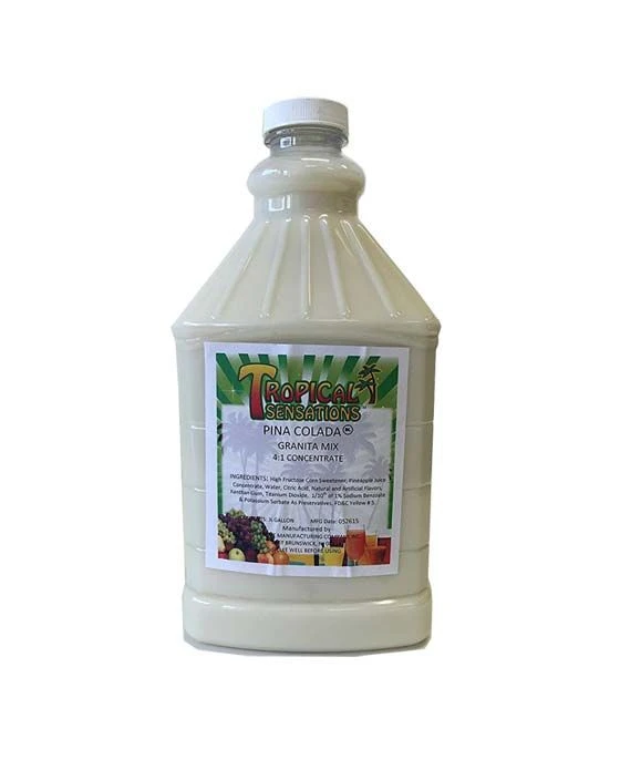 Tropical Sensations - Pina Colada Granita Mix, 6 Bottles 64 Oz Each 5 Tropical Sensations - Pina Colada Granita Mix, 6 Bottles 64 Oz Each - Image 3