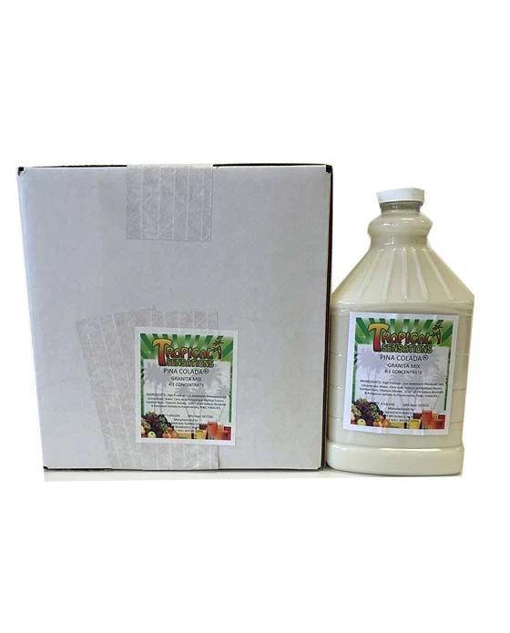 Tropical Sensations - Pina Colada Granita Mix, 6 Bottles 64 Oz Each 4 Tropical Sensations - Pina Colada Granita Mix, 6 Bottles 64 Oz Each - Image 2