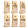 Ancient Roots Hazelnut Medium Roast Flavored Mushroom Ground Coffee 6/12 Oz Bags 1 Ancient Roots Hazelnut Medium Roast Flavored Mushroom Ground Coffee 6/12 Oz Bags -Coffee Drinks Shop ancient roots hazelnut flavored mushroom coffee hazelnut coffee6bags