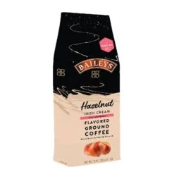 Baileys Bailey's, Hazelnut Irish Cream, Flavored Ground Coffee (6 Bags/10 Oz) -Coffee Drinks Shop baileys hazelnut irish cream flavored ground coffee 10 oz bag 1 1 1