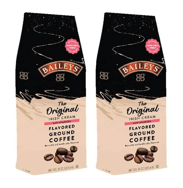 Baileys Bailey's, The Original Irish Cream, Flavored Ground Coffee, (2 Bags/10 Oz) 3 Baileys Bailey's, The Original Irish Cream, Flavored Ground Coffee, (2 Bags/10 Oz)