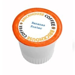 Brickhouse Single Serve Coffee, Bananas Foster, 72 Count -Coffee Drinks Shop brickhouse bananas foster single serve cups 12 cnt