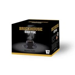 Brickhouse Single Serve Coffee, Bananas Foster, 72 Count -Coffee Drinks Shop brickhouse bananas foster single serve cups 12 count
