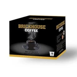 Brickhouse Single Serve Coffee, Decaf Brown Sugar Bourbon, 72 Count 7 Brickhouse Single Serve Coffee, Decaf Brown Sugar Bourbon, 72 Count -Coffee Drinks Shop brickhouse decaf brown sugar bourbon single serve cups 12 count 1