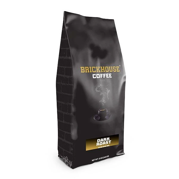 Brickhouse Ground Coffee, Dark Roast, 4/12 Oz Bags 4 Brickhouse Ground Coffee, Dark Roast, 4/12 Oz Bags - Image 2