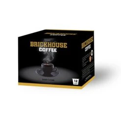 Brickhouse Single Serve Coffee, Irish Cream, 72 Count -Coffee Drinks Shop brickhouse irish cream single serve cups 12 count