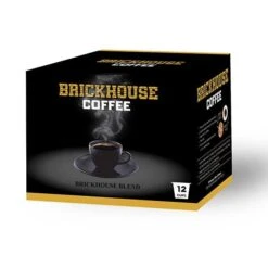 Brickhouse Single Serve Coffee, BRICKHOUSE Blend - 100% Colombian Dark Roast, 72 Count 7 Brickhouse Single Serve Coffee, BRICKHOUSE Blend - 100% Colombian Dark Roast, 72 Count -Coffee Drinks Shop brickhouse single serve coffee brickhouse blend 12 count 2
