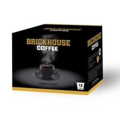 Brickhouse Single Serve Coffee, Southern Pecan, 72 Count -Coffee Drinks Shop brickhouse southern pecan single serve cups 12 count