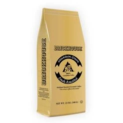 Brickhouse 100% Colombian Ground Coffee, 3/12 Oz Bags -Coffee Drinks Shop brickhouse 100 colombian ground coffee 12 oz bag 1 1