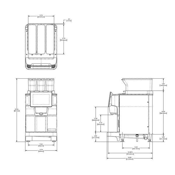 BUNN® Bunn 55400.0104 Fast Cup With LTE Cellular BUNNlink Bean To Cup Coffee Brewer 208-240V 60HZ W 4 BUNN® Bunn 55400.0104 Fast Cup With LTE Cellular BUNNlink Bean To Cup Coffee Brewer 208-240V 60HZ W - Image 2