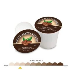 Caffe Noir Gourmet Coffee Blueberry Cinnamon, Single Serve Beverage Cups, 6 Box 12 Count Each 7 Caffe Noir Gourmet Coffee Blueberry Cinnamon, Single Serve Beverage Cups, 6 Box 12 Count Each -Coffee Drinks Shop caffenoirbluberry 1