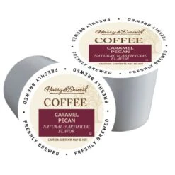 Harry & David-Caramel Pecan, Breakfast,Dark Rst, Chocolate Cherry Asst 4/18 Ct (72ct) -Coffee Drinks Shop caramelpecan 3
