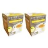 China Mist - Lemon Ginger Organic Green Tea Sachet, 2 Boxes 15 Count Each -Coffee Drinks Shop china mist lemon ginger organic greenfull leaf tea sachet 215 count