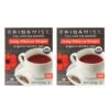 China Mist - Zesty Hibiscus Ginger Organic Black Full Leaf Tea Sachet, 2 Boxes 15 Count Each - Biodegradable And Individually Wrapped -Coffee Drinks Shop china mist zesty hibiscus ginger organic black full leaf tea sachet 2 boxes