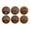 Coffee Lovers Single Serve Sampler: Blueberry Cinnamon Crumble, Chocolate Peanut Butter, Cinnamon Roll, French Vanilla, Hazelnut Cream And Southern Pecan (6 Cups Per Flavor) -Coffee Drinks Shop coffee lovers single serve sampler generic 6 pack