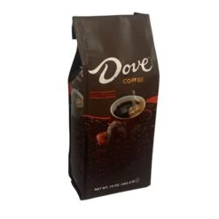 Dove Dark Chocolate, Naturally And Artificially Flavored Ground Coffee, 4/10 Oz Bags -Coffee Drinks Shop dove dark chocolate naturally and artificially flavored ground coffee1 2