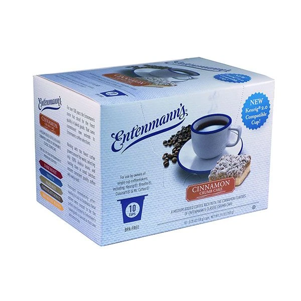 Entenmann's Single Serve Coffee, Cinnamon Crumb Cake 4/10 (40 Count) 4 Entenmann's Single Serve Coffee, Cinnamon Crumb Cake 4/10 (40 Count) - Image 2