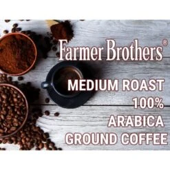 Farmer Brothers Medium Roast 100% Arabica Ground Coffee, 1/5 Lb Bag 7 Farmer Brothers Medium Roast 100% Arabica Ground Coffee, 1/5 Lb Bag -Coffee Drinks Shop farmer brothers arabica ground coffee2