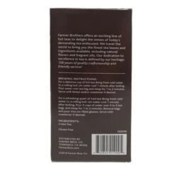 Farmer Brothers Premium: Green Tea, 6/25 Ct Tea Boxes -Coffee Drinks Shop fbgreentean4 1