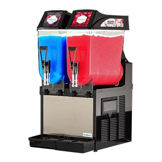 Crathco FROSTY 2 (1206-010) Double 3.2 Gallon Granita / Slushy / Frozen Beverage Machine, 115V 3 Crathco FROSTY 2 (1206-010) Double 3.2 Gallon Granita / Slushy / Frozen Beverage Machine, 115V