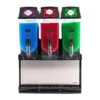 Crathco FROSTY 3 (1206-011) Triple 3.2 Gallon Granita / Slushy / Frozen Beverage Machine, 115V -Coffee Drinks Shop frosty frozen granita dispensers 1206 011