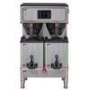 Curtis G4GEMXTIFT10A1000 G4 GemX Gemini® IntelliFresh® Twin 1.5 Gallon Coffee Brewer With FreshTrac® Satellites -Coffee Drinks Shop g4gemxtift10a1000