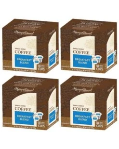 Harry & David Breakfast Blend Coffee Single Serve Cups, 4/18 Count