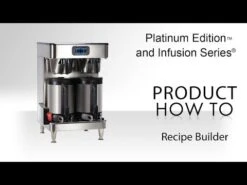 BUNN® Bunn 54200.0101 ICB Twin TF ThermoFresh® 1.5 Gallon Platinum Edition™ Stainless, 120/240V -Coffee Drinks Shop hqdefault 2 3 1 1 1 1