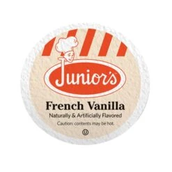 Junior's Most Fabulous French Vanilla, Medium Roast Single Single Serve 18 Ct -Coffee Drinks Shop junior s most fabulous french vanilla medium roast single single servet1
