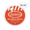 Junior's Most Fabulous Brooklyn Blend, Medium Roast Single Single Serve 100 Ct -Coffee Drinks Shop juniors most fabulous brooklyn blend medium roast single single serve 100 ct 1