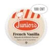 Junior's Most Fabulous French Vanilla, Medium Roast Single Single Serve 100 Ct 2 Junior's Most Fabulous French Vanilla, Medium Roast Single Single Serve 100 Ct -Coffee Drinks Shop juniors most fabulous french vanilla medium roast single single serve 100 ct1