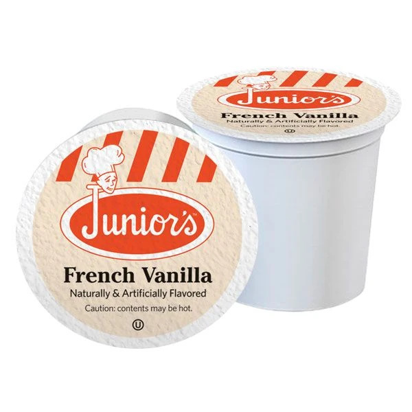 Juniors Most Fabulous French Vanilla, Medium Roast Single Single Serve 2/18 Count 4 Juniors Most Fabulous French Vanilla, Medium Roast Single Single Serve 2/18 Count - Image 2