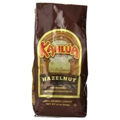 Kahlua Hazelnut, French Vanilla, Original Coffee (3 Bags/12 Oz) -Coffee Drinks Shop kahluahazelnut11 2