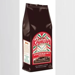 Kahlua Peppermint Mocha Gourmet Ground Coffee (6 Bags/12 Oz) -Coffee Drinks Shop kahluapaperment4 2