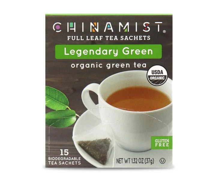 China Mist - Legendary Green Organic Black Full Leaf Tea Sachet, 4 Boxes 15 Count 5 China Mist - Legendary Green Organic Black Full Leaf Tea Sachet, 4 Boxes 15 Count - Image 3