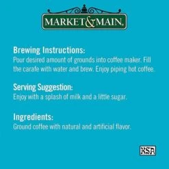 Market & Main® Jamaican Me Crazy Flavored Coffee (6 Bags/12 Oz) -Coffee Drinks Shop market n main jamaican me crazy flavored coffee single bag5 1
