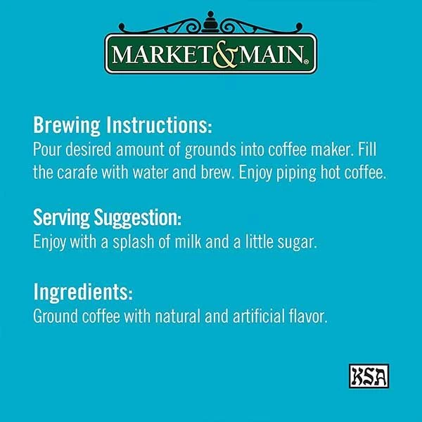 Market & Main® Salted Caramel Flavored Coffee (6 Bags/12 Oz) 8 Market & Main® Salted Caramel Flavored Coffee (6 Bags/12 Oz) - Image 6