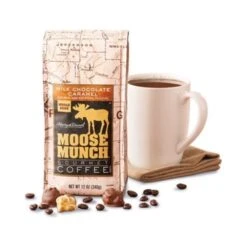 Harry & David Milk Chocolate Caramel Moose Munch Gourmet Ground Coffee 3 Bags 7 Harry & David Milk Chocolate Caramel Moose Munch Gourmet Ground Coffee 3 Bags -Coffee Drinks Shop mcc1 1