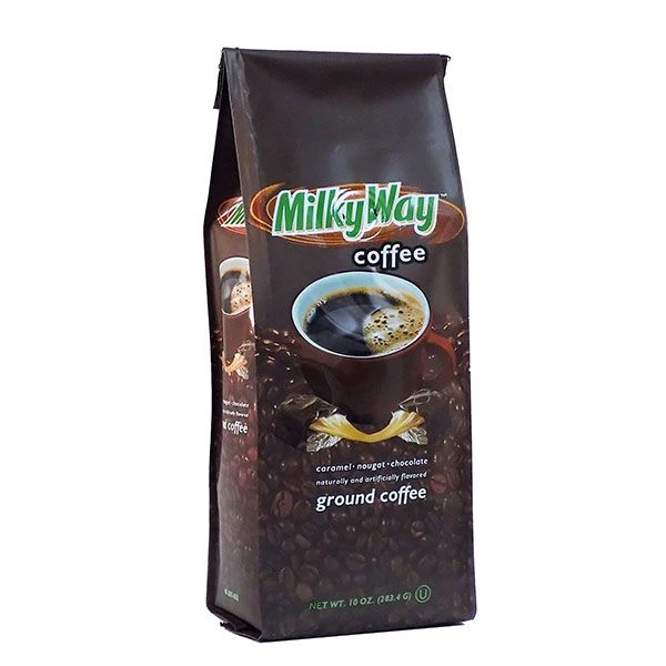 Milky Way Caramel, Nougat And Chocolate, Naturally And Artificially Flavored Ground Coffee,6/10 Oz Bags 4 Milky Way Caramel, Nougat And Chocolate, Naturally And Artificially Flavored Ground Coffee,6/10 Oz Bags - Image 2